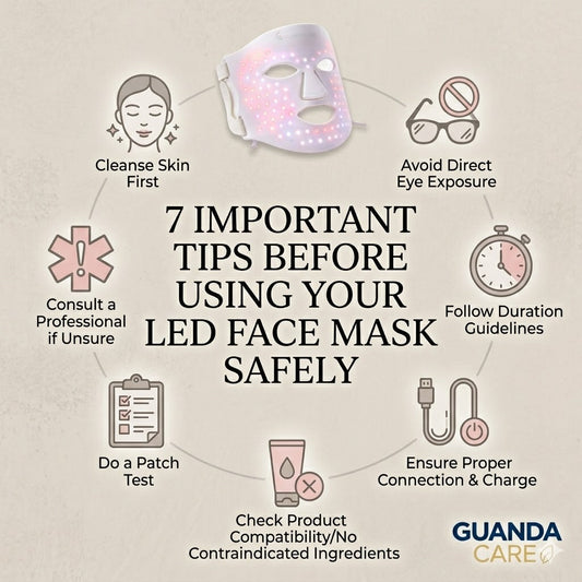 7 Important Tips Before Using Your LED Face Mask Safely