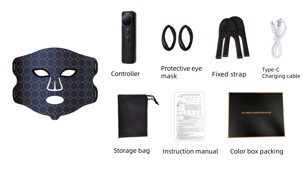 GUANDA CARE LED Facial Mask with Vibration
