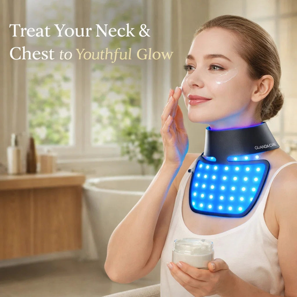 GUANDA CARE 4 Light Modes  LED Neck Beauty Device